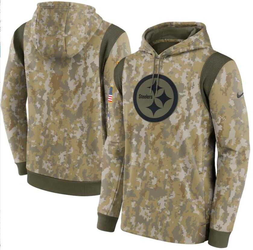 Men's Pittsburgh Steelers Nike Camo 2021 Salute To Service Therma Performance Pullover Hoodie,We sell and wholesale Men's Pittsburgh Steelers Nike Camo 2021 Salute To Service Therma Performance Pullover Hoodie on line form chian!